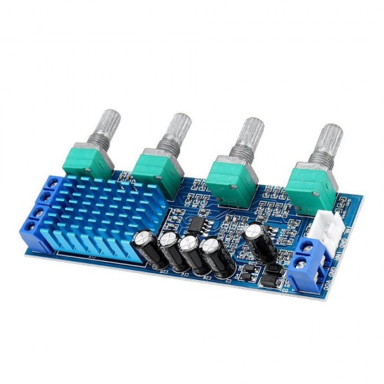 XH-M577 TPA3116D2 12-24V Digital Power Amplifier Board Audio Amplifier Board 80W*2 High Power Tone Board