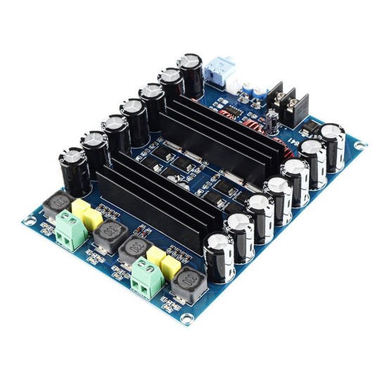 XH-M641 TPA3116D2 Dual-channel Battery High-power Audio Digital Amplifier Board Car Amplifier DC12V 150W XH-M641 TPA3116D2 Dual-channel Battery High-power Audio Digital Amplifier Board Car Amplifier DC12V 150W