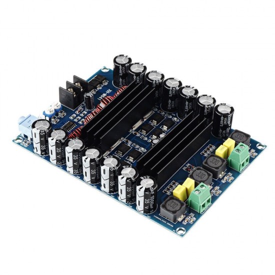 XH-M641 TPA3116D2 Dual-channel Battery High-power Audio Digital Amplifier Board Car Amplifier DC12V 150W XH-M641 TPA3116D2 Dual-channel Battery High-power Audio Digital Amplifier Board Car Amplifier DC12V 150W