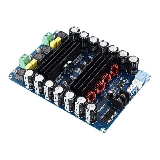 XH-M641 TPA3116D2 Dual-channel Battery High-power Audio Digital Amplifier Board Car Amplifier DC12V 150W XH-M641 TPA3116D2 Dual-channel Battery High-power Audio Digital Amplifier Board Car Amplifier DC12V 150W