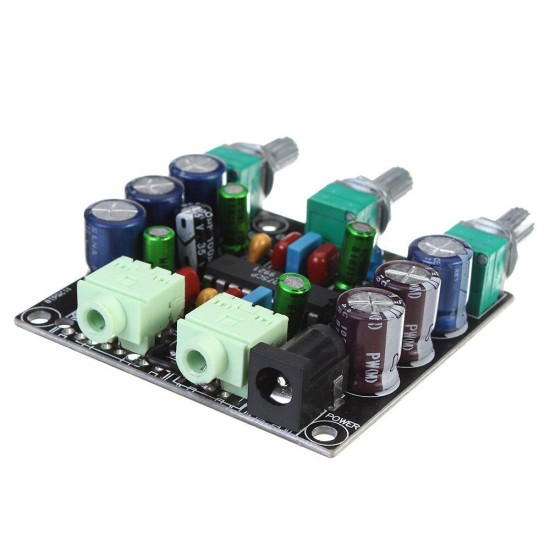 XR1075 Amplifier Tone Board BBE Digital Audio Power Amplifier Front-end Processor To Beautify The Actuator Plate XR1075 Amplifier Tone Board BBE Digital Audio Power Amplifier Front-end Processor To Beautify The Actuator Plate