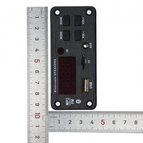 bluetooth 5.0 MP3 Audio Decoder Board Module Wireless Car USB MP3 Player TF Card Slot USB FM Remote Controller Decoding Board