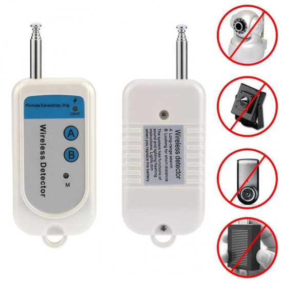 RF Wireless Signal Radio Detector Camera Audio Bug Tracer Finder 100MHz-2600MHz 1-10M Detecting Range RF Wireless Signal Radio Detector Camera Audio Bug Tracer Finder 100MHz-2600MHz 1-10M Detecting Range