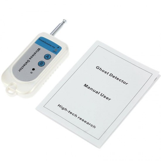 RF Wireless Signal Radio Detector Camera Audio Bug Tracer Finder 100MHz-2600MHz 1-10M Detecting Range RF Wireless Signal Radio Detector Camera Audio Bug Tracer Finder 100MHz-2600MHz 1-10M Detecting Range