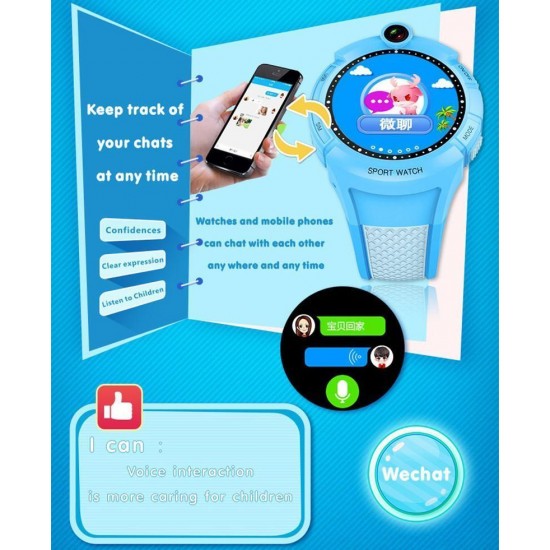 Kids Smartwatches with Camera LBS Location Child Tough Screenn Waterproof Anti Lost Monitor