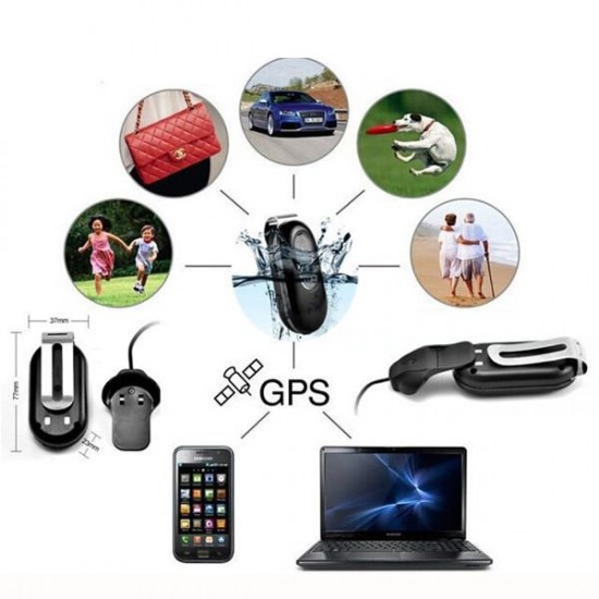 Mini GPS Tracker Locater Vehicle Bike Real Time GPS/GSM/GPRS Device Tracking