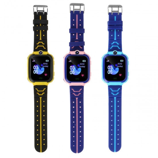 Q12B GSM SIM Smart Watch Phone Touch Camera Locator Alarm Anti-lost for Kids Children Q12B GSM SIM Smart Watch Phone Touch Camera Locator Alarm Anti-lost for Kids Children