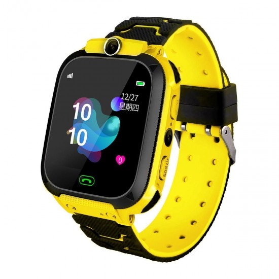 Q12B GSM SIM Smart Watch Phone Touch Camera Locator Alarm Anti-lost for Kids Children