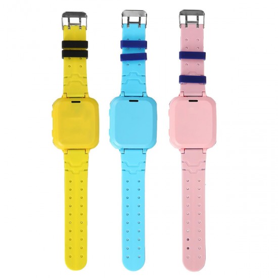 Q12B GSM SIM Smart Watch Phone Touch Camera Locator Alarm Anti-lost for Kids Children