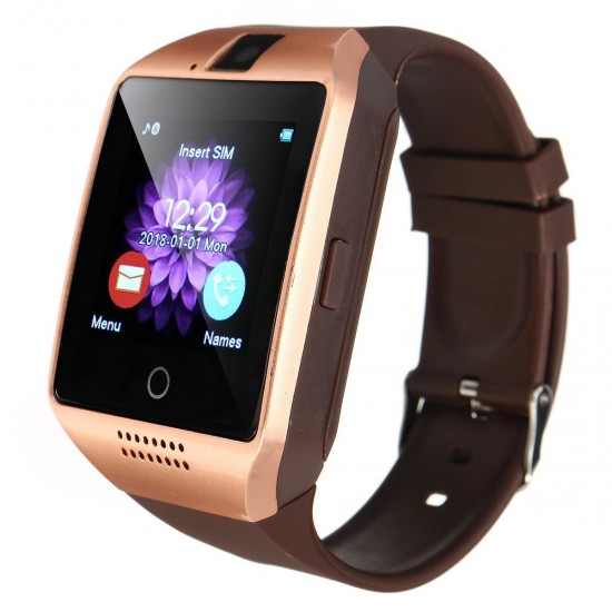Q18 Bluetooth Smart Watch With Touch Screen Big Battery Support TF Sim Card Camera For Android iOS