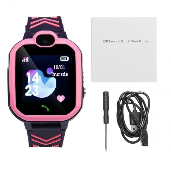 Smart Watch Game Camera SIM Waterproof Tracker SOS Call Anti-Lost For Kids Child Children Locator Device