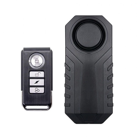Waterproof Remote Control Bike Motorcycle Car Security Anti-Lost Vibration Warning Alarm Sensor Waterproof Remote Control Bike Motorcycle Car Security Anti-Lost Vibration Warning Alarm Sensor