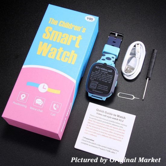 Y95 4G Child Smart Watch Phone GPS Waterproof Kids Smart Watch WiFi Anti-lost SIM Locator Tracker HD Video Call Y95 4G Child Smart Watch Phone GPS Waterproof Kids Smart Watch WiFi Anti-lost SIM Locator Tracker HD Video Call