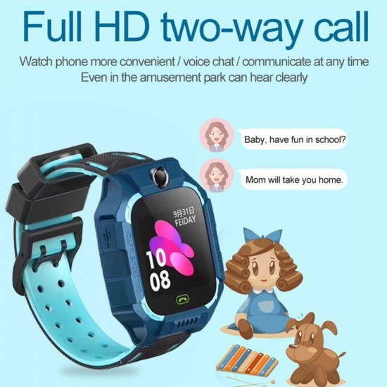 Z6 Children Kids Smart Watch IP67 Waterproof 2G SIM Card GPS Tracker Camera SOS Call Location Anti-Lost Locator