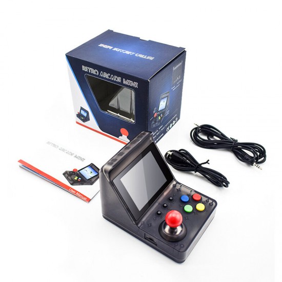 32 Bit Built-in 520 Games Retro Arcade Mini Handheld Video Game Console with 3.0 Inch LCD Screen
