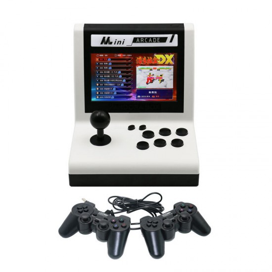 DX 3000 Games 3D Mini Arcade Game Console Support PS1 FBA MAME SFC SNES MD Mortal Kombat Game Player with Gamepad