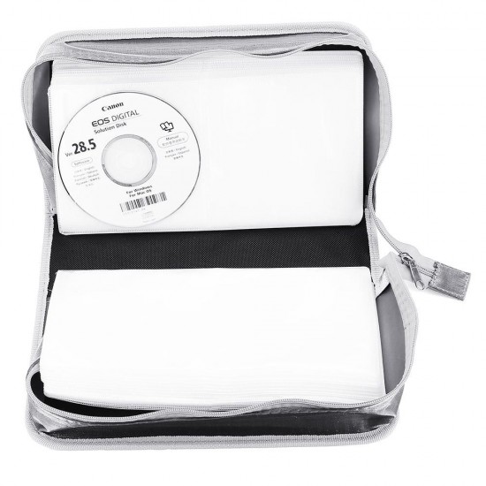 128Pcs CD Storage Bag Protective Packages Bag for DVD Carry Case Bag Protect Holder for Disc
