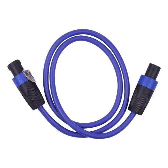12AWG NL4FC Four-core Ohm Head Oxygen-free Copper Speaker Cable Connector for Audio Mixer Amplifier Stage 12AWG NL4FC Four-core Ohm Head Oxygen-free Copper Speaker Cable Connector for Audio Mixer Amplifier Stage