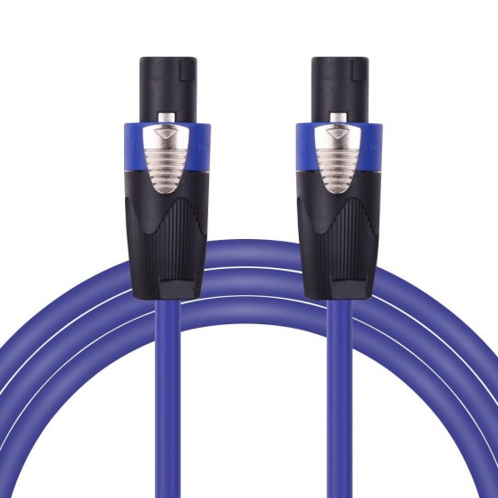 12AWG NL4FC Four-core Ohm Head Oxygen-free Copper Speaker Cable Connector for Audio Mixer Amplifier Stage 12AWG NL4FC Four-core Ohm Head Oxygen-free Copper Speaker Cable Connector for Audio Mixer Amplifier Stage