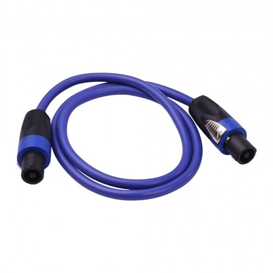 12AWG NL4FC Four-core Ohm Head Oxygen-free Copper Speaker Cable Connector for Audio Mixer Amplifier Stage 12AWG NL4FC Four-core Ohm Head Oxygen-free Copper Speaker Cable Connector for Audio Mixer Amplifier Stage