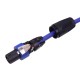 12AWG NL4FC Four-core Ohm Head Oxygen-free Copper Speaker Cable Connector for Audio Mixer Amplifier Stage 12AWG NL4FC Four-core Ohm Head Oxygen-free Copper Speaker Cable Connector for Audio Mixer Amplifier Stage