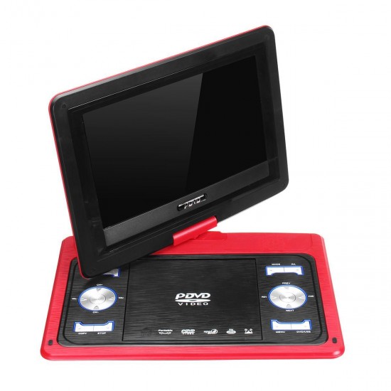 13.8 Inch Portable Car DVD Player EVD TV Game Remote Remote Control Screen with Gamepad