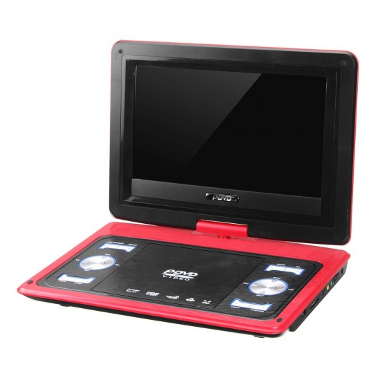 13.8 Inch Portable Car DVD Player EVD TV Game Remote Remote Control Screen with Gamepad