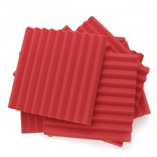 16Pcs Sound Proofing Acoustic Panels Foam Tiles Foam Insulation Wall Studio 16Pcs Sound Proofing Acoustic Panels Foam Tiles Foam Insulation Wall Studio