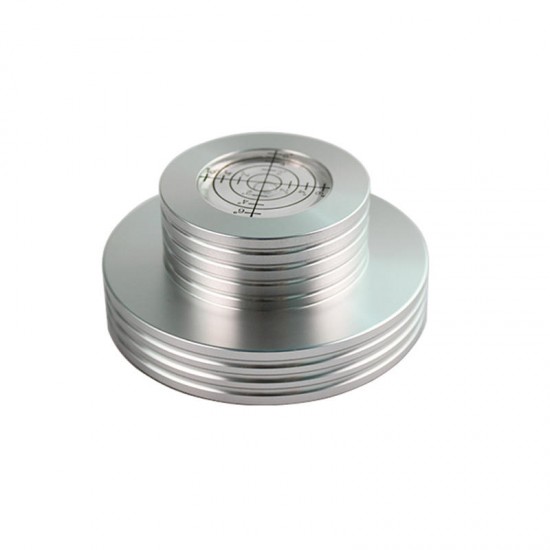 1Pcs Metal Clamp Disc Stabilizer For Vinyl Record Player Turntable Vibration Full Aluminum Silvery 1Pcs Metal Clamp Disc Stabilizer For Vinyl Record Player Turntable Vibration Full Aluminum Silvery