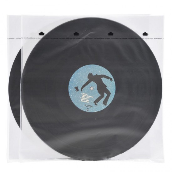 20Pcs 12inch Vinyl LP Record Player Protector HDPE Bags Anti Static Sleeves Inner Plastic Cover Container 20Pcs 12inch Vinyl LP Record Player Protector HDPE Bags Anti Static Sleeves Inner Plastic Cover Container