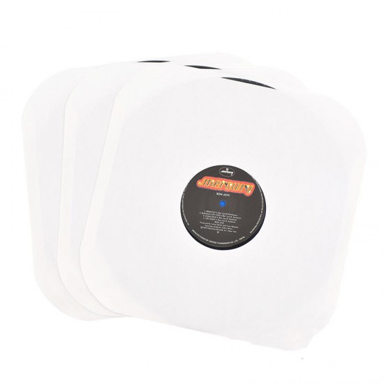 20pcs 12 inch White Inner Kraft Storage Bag LP Vinyl Record Protection for Turntable CD Player Record 20pcs 12 inch White Inner Kraft Storage Bag LP Vinyl Record Protection for Turntable CD Player Record
