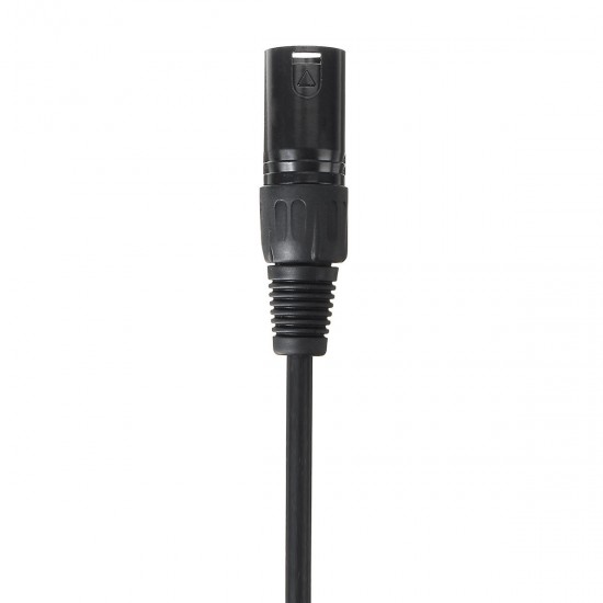 2Pcs 2M Mic DMX Audio Cable 3 Pin XLR Male to XLR Female Microphone Cable 2Pcs 2M Mic DMX Audio Cable 3 Pin XLR Male to XLR Female Microphone Cable