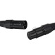 2Pcs 2M Mic DMX Audio Cable 3 Pin XLR Male to XLR Female Microphone Cable 2Pcs 2M Mic DMX Audio Cable 3 Pin XLR Male to XLR Female Microphone Cable