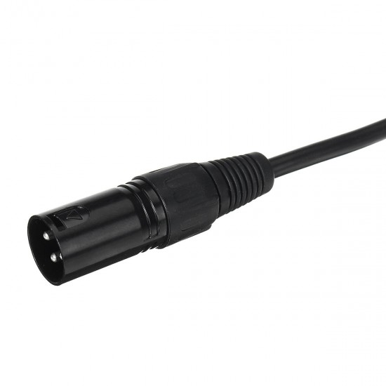2Pcs 2M Mic DMX Audio Cable 3 Pin XLR Male to XLR Female Microphone Cable 2Pcs 2M Mic DMX Audio Cable 3 Pin XLR Male to XLR Female Microphone Cable
