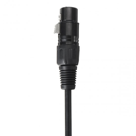 2Pcs 2M Mic DMX Audio Cable 3 Pin XLR Male to XLR Female Microphone Cable 2Pcs 2M Mic DMX Audio Cable 3 Pin XLR Male to XLR Female Microphone Cable