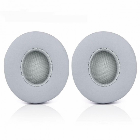 2Pcs Replacement Cushion Earpads for Beats Solo 2 Solo3 Headphones Leather Noise Block Quietcomfort Soft Earphone Pad