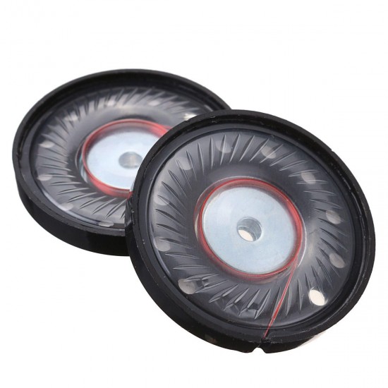 2pcs 30MW 5x38mm Replacement Speaker Driver For Headphone Earphone 2pcs 30MW 5x38mm Replacement Speaker Driver For Headphone Earphone
