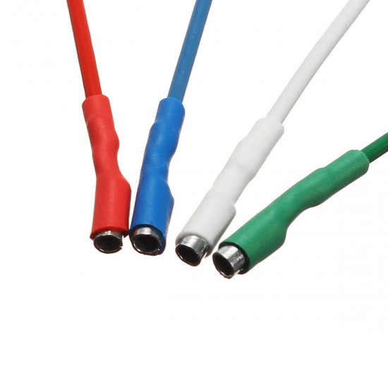 4Pcs 7N Oxygen Free Copper Wire Leads Header Cable OFC For 1.20 - 1.30mm Pins