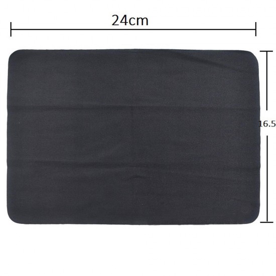 5 pcs Black Rubber LP CD Cleaning Cloth for Vinyl Record Player 5 pcs Black Rubber LP CD Cleaning Cloth for Vinyl Record Player