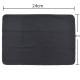 5 pcs Black Rubber LP CD Cleaning Cloth for Vinyl Record Player 5 pcs Black Rubber LP CD Cleaning Cloth for Vinyl Record Player