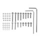 50Pcs Universal Cartridge Mounting Kit for Record Player Mounting Screw Bolts Nut Accessories 50Pcs Universal Cartridge Mounting Kit for Record Player Mounting Screw Bolts Nut Accessories