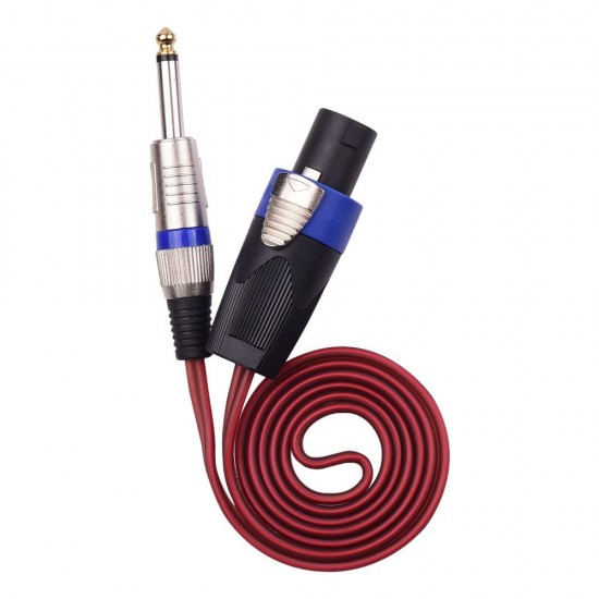 6.5mm to Ohm Head 4-Core Audio Cable foe Stage Speaker Amplifier 6.5mm to Ohm Head 4-Core Audio Cable foe Stage Speaker Amplifier