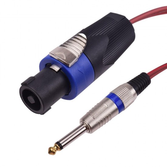 6.5mm to Ohm Head 4-Core Audio Cable foe Stage Speaker Amplifier 6.5mm to Ohm Head 4-Core Audio Cable foe Stage Speaker Amplifier