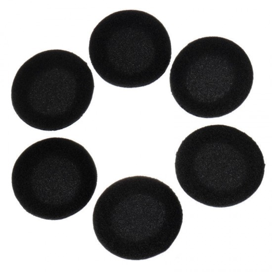 6Pcs Replacement Soft Headphone Earpads Headset Sponge Covers 48mm Headset Earphone for Koss Porta Pro