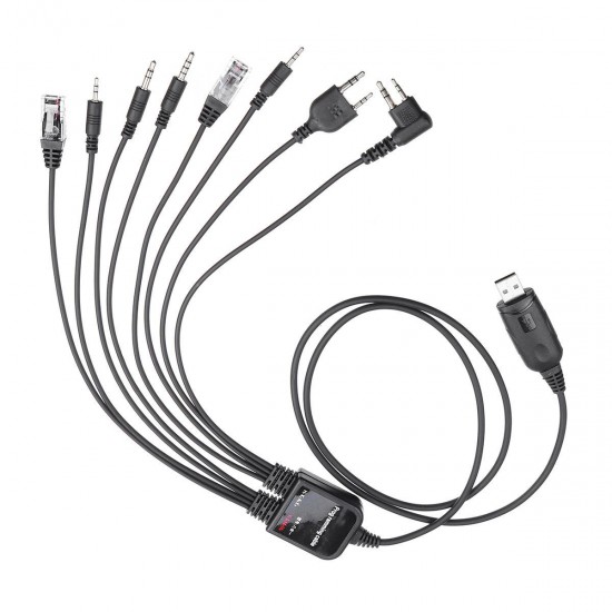 8 In 1 Multiple Radio USB Programming Data Cable Cord for Motorola Kenwood 8 In 1 Multiple Radio USB Programming Data Cable Cord for Motorola Kenwood
