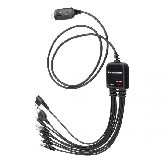 8 In 1 Multiple Radio USB Programming Data Cable Cord for Motorola Kenwood 8 In 1 Multiple Radio USB Programming Data Cable Cord for Motorola Kenwood
