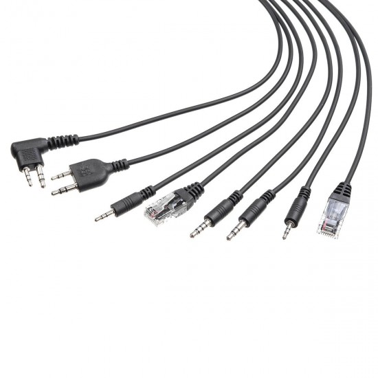 8 In 1 Multiple Radio USB Programming Data Cable Cord for Motorola Kenwood 8 In 1 Multiple Radio USB Programming Data Cable Cord for Motorola Kenwood
