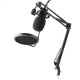 BM800 Live Sound Card V8 Condenser Microphone Recording Mount Boom Stand Mic Kit for Live Broadcast K Song