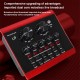 L8 Live Sound Card bluetooth Sound Card Studio KTV Voice Chat Live Broadcast Mixing Effect Portable Sound Card L8 Live Sound Card bluetooth Sound Card Studio KTV Voice Chat Live Broadcast Mixing Effect Portable Sound Card