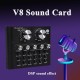 V8 Live Sound Card Audio External USB Headset Multi-Function Microphone Live Broadcast Computer PC Sound Card V8 Live Sound Card Audio External USB Headset Multi-Function Microphone Live Broadcast Computer PC Sound Card